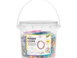 Elastique couleur folia caoutchouc super pack coloris assortis seau 5700 unites