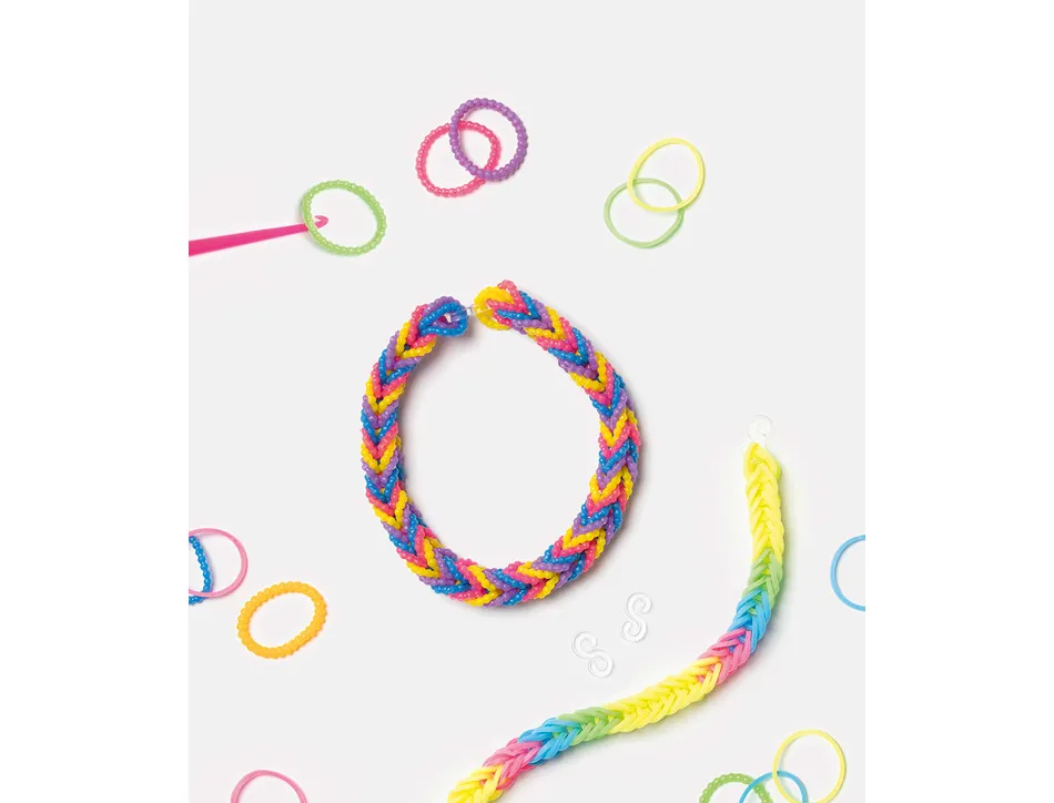 Elastique couleur folia caoutchouc super pack coloris assortis seau 5700 unites