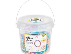 Elastique couleur folia caoutchouc super pack coloris assortis seau 5700 unites