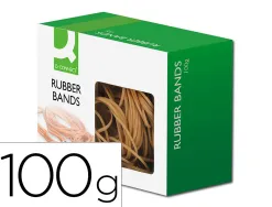 Elastique q-connect caoutchouc 100g tailles assorties