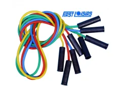 Elastiques cordes a sauter first loisirs maxi cordes a sauter longueur reglable lot de 4