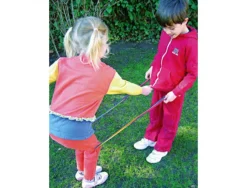 Elastiques cordes a sauter first loisirs elastiques de jeux 3m lot de 8 coloris assortis