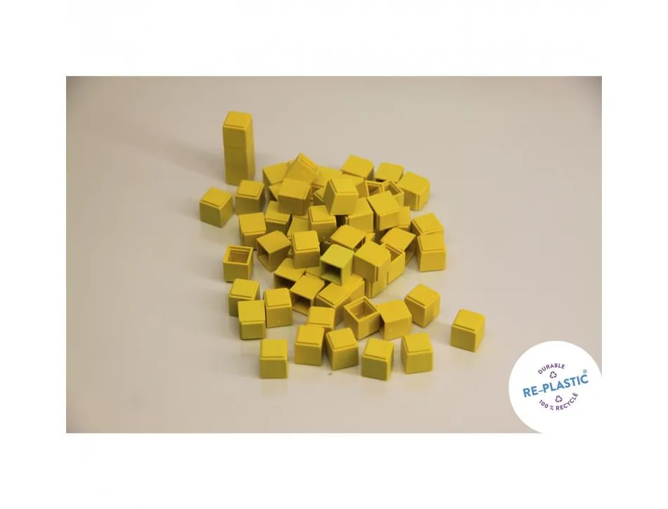 Elements base 10 a l'unite wissner 100 cubes pour base 10 cubes encastrables
