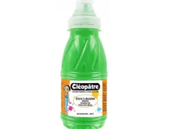 Encre a dessiner cleopatre diluable a l eau multisupports flacon de 250 ml coloris vert clair