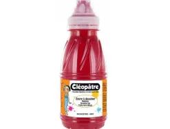 Encre a dessiner cleopatre diluable a l eau multisupports flacon de 250 ml coloris carmin