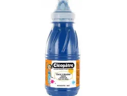 Encre a dessiner cleopatre diluable a l eau multisupports flacon de 250 ml coloris bleu outremer
