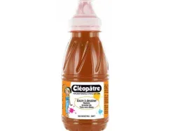 Encre a dessiner cleopatre multisupports diluable a l eau flacon de 500 ml coloris sienne