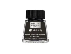 Encre de chine lefranc bourgeois dessin calligraphie flacon 14 ml
