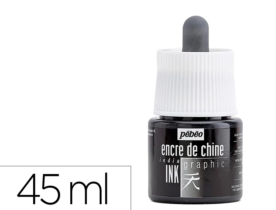 Encre de chine pebeo flacon 45ml