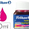 Encre de chine pelikan tire-lignes plumes dessinateur pinceaux couleur carmin flacon 10ml