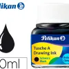 Encre de chine pelikan tire-lignes plumes dessinateur pinceaux couleur noir flacon 10ml