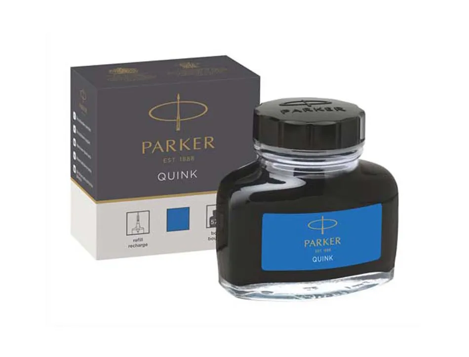 Encre parker bleue flacon 57ml