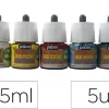 Encre végétale pébéo couleurs primaires set 5 unités x 45ml