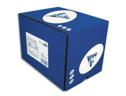 Enveloppe blanche clairefontaine bande de protection 90g fenetre 45 162x229mm blanche boite de