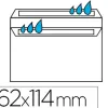 Enveloppe économique c6 114x162mm 80g autocollante coloris blanc boîte 500 unités
