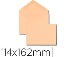 Enveloppe gpv bulles kraft c6 114x162mm 80g gommée patte triangulaire boîte 500 unités