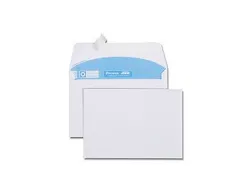 Enveloppe gpv c6 114x162mm 90g adhésive fermeture rapide sécurisée définitive blanche boîte 500 unités
