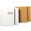 Enveloppe gpv c4 229x324mm 100g adhesive fermeture rapidesecurisee definitive blanche boite 250 unites