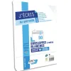 Enveloppe gpv économique vélin blanc 75g dl 110x220mm adhésive paquet 50 unités