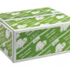 Enveloppe gpv dl bande de protection 80g recycles 110x220 blanche boite de 200