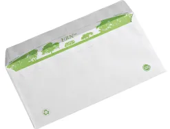 Enveloppe gpv dl bande de protection 80g recycles 110x220 blanche boite de 200