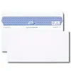 Enveloppe gpv dl+ 112x225mm 90g adhésive fermeture rapide sécurisée définitive blanche boîte 100 unités