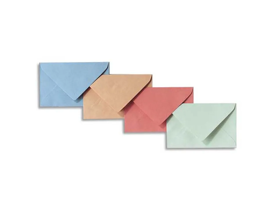 Enveloppe gpv election recyclee 90x140mm 80g patte triangulaire non gommee bulle boite 500 unites