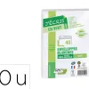 Enveloppe gpv erapure c6 114x162mm 80gr patte auto-adhesive 100% recyclee sans fenetre blanc paquet 40 unites