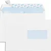 Enveloppe gpv everyday blanche 80g c5 162x229mm fenetre 45x100mm fermeture securisee collage renforce boite 500 unites