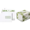 Enveloppe gpv green c5 162x229mm 80g adhésive recyclée extra blanche fenêtre 45x100mm boîte 500 unités