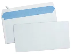 Enveloppe gpv green dl 110x220mm 75g adhésive coloris blanc boîte 500 unités