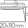 Enveloppe gpv green dl 110x220mm 75g adhésive fenêtre 45x100mm coloris blanc boîte 500 unités