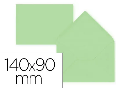 Enveloppe gpv élections c30 90x140mm 80g recyclable non gommée patte triangulaire coloris vert boîte 1000 unités