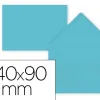 Enveloppe gpv élections c30 90x140mm 80g recyclable non gommée patte triangulaire coloris bleu boîte 1000 unités