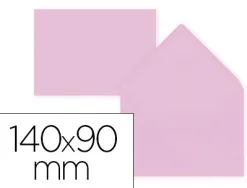 Enveloppe gpv élections c30 90x140mm 80g recyclable non gommée patte triangulaire coloris rose boîte 1000 unités