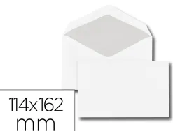 Enveloppe gpv élections c6 114x162mm 70g gommée blanche boîte 500 unités