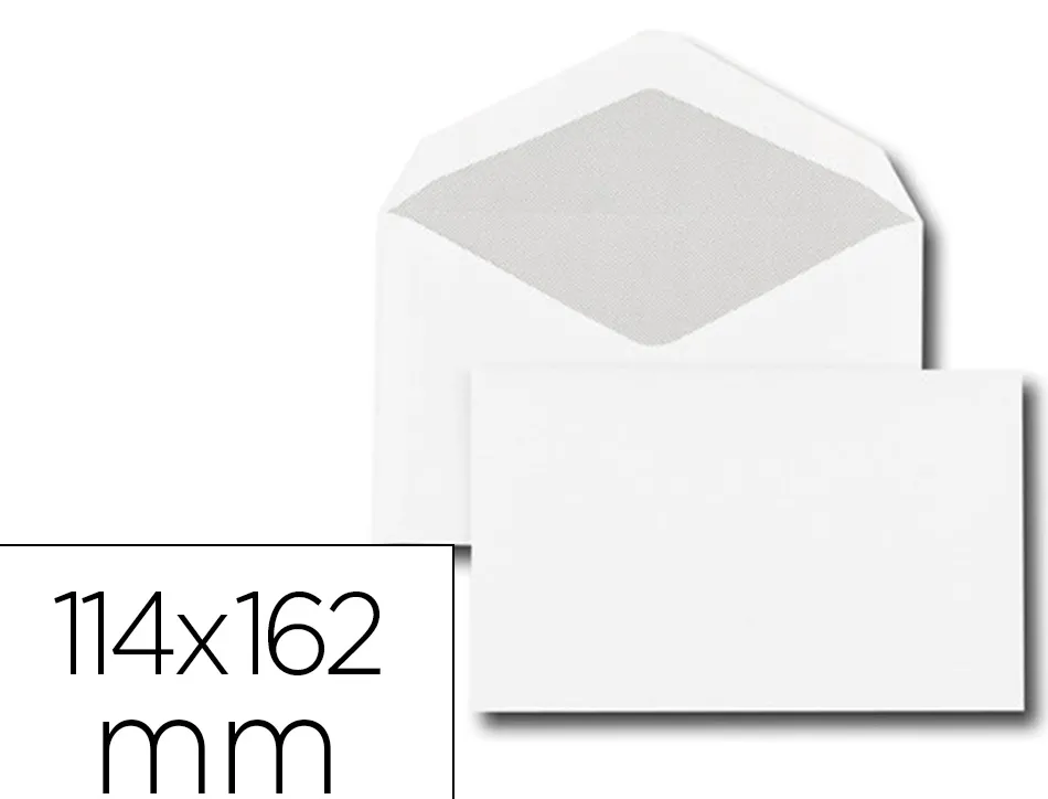 Enveloppe gpv élections c6 114x162mm 70g gommée blanche boîte 500 unités