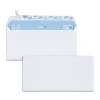 Enveloppe gpv velin blanc 90g dl 110x220mm bande adhesive bloc 50 unites