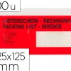 Enveloppe q-connect porte-documents 225x125mm auto-adhésive fenêtre droite texte multilingue boîte 100 unités