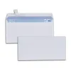 Enveloppes blanches dl 80g adhesives pefc eco 110x220mm boite de 500 unites