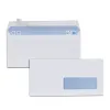 Enveloppes blanches dl 80g f35adhesives pefc eco 110x220mm boite de 500 unites