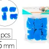Eponges tampons sodertex animaux de la ferme a peindre 25mm 6 pcs coloris assortis