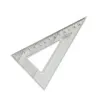 Equerre faibo plastique incolore 60 hypotenuse 16 cm