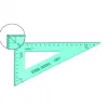 Equerre incassable faibo double graduation 60 21 cm