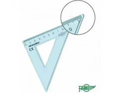 Equerre incassable faibo 45 hypotenuse 16 cm
