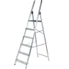 Escabeau q-connect aluminium 480x990x1930mm 6 marches 4,2kg poids maximum supporté 150kg