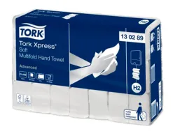 Essui mains tork plies z blanc 21.3x24cm 2 plies de 180 f paquet de 21 130289