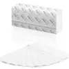 Essuie-mains coldis pure ouate blanche ecolabel 2plis 20,6x32cm 1 paquet de 120 feuilles