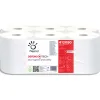 Essuie-mains papernet blanc 2 plis pure ouate de cellulose longueur 140 m pour autocut lot 6 bobines