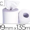 Essuie-mains q-connect 190mmx135m coloris blanc rouleau